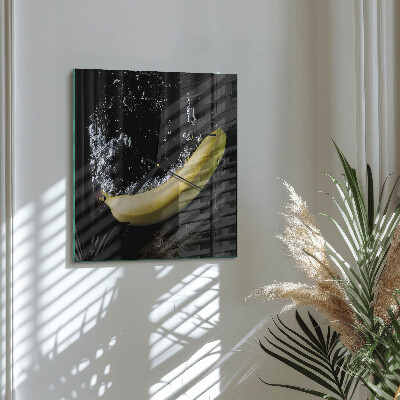 Reloj de vidrio Banana