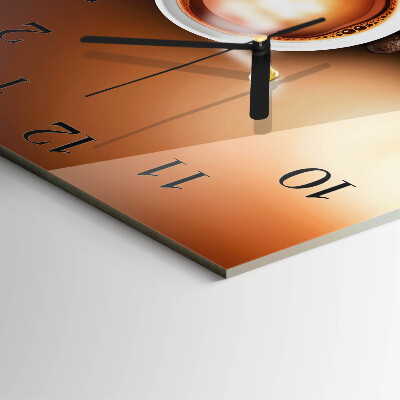 Reloj de vidrio Café