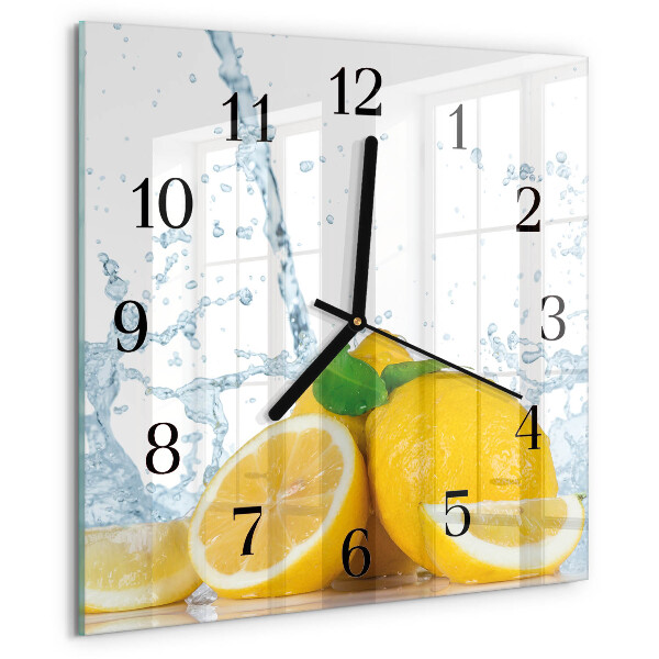 Reloj de vidrio Cítrico