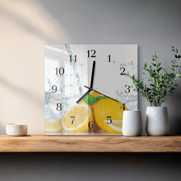 Reloj de vidrio Cítrico