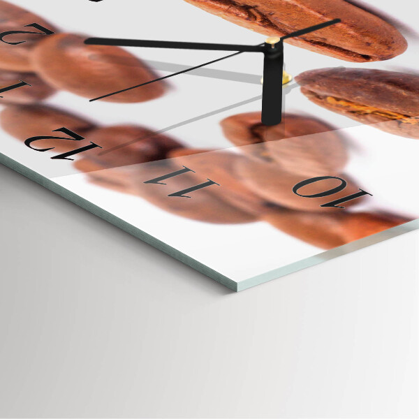 Reloj de vidrio Granos de café