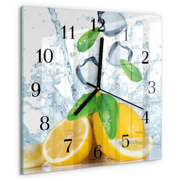 Reloj de vidrio Cítrico