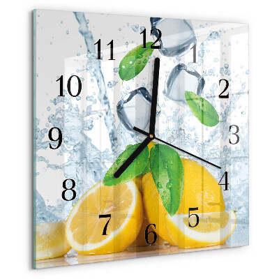 Reloj de vidrio Cítrico