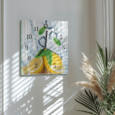 Reloj de vidrio Cítrico