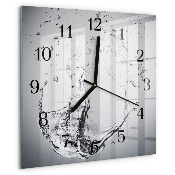 Reloj de vidrio Agua