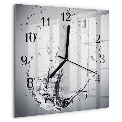 Reloj de vidrio Agua