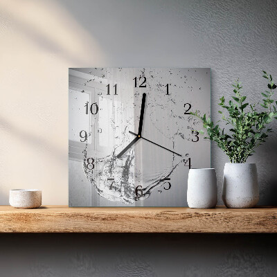 Reloj de vidrio Agua