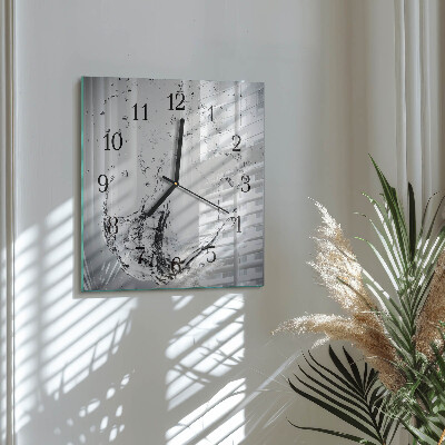 Reloj de vidrio Agua