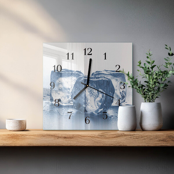 Reloj de vidrio Hielo