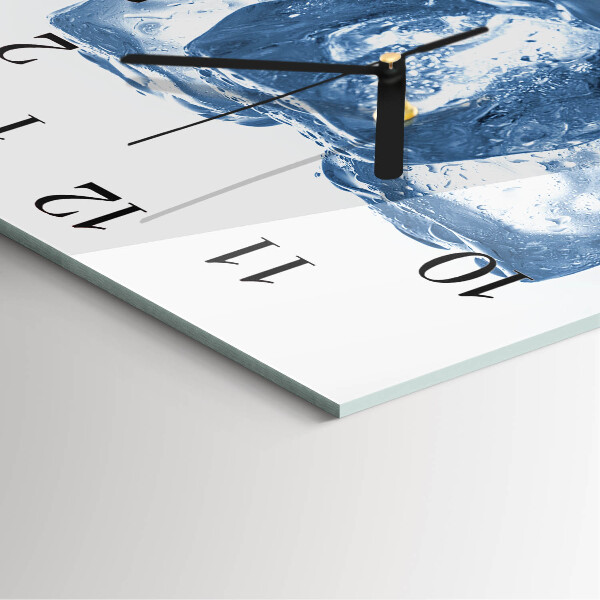 Reloj de vidrio Hielo