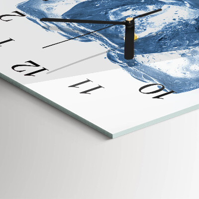 Reloj de vidrio Hielo