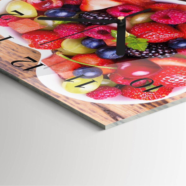 Reloj de vidrio Fruta