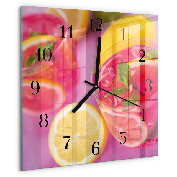 Reloj de vidrio Cítrico
