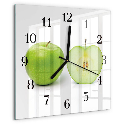 Reloj de vidrio Manzana