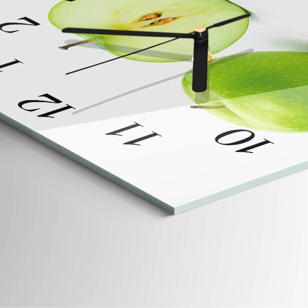 Reloj de vidrio Manzana