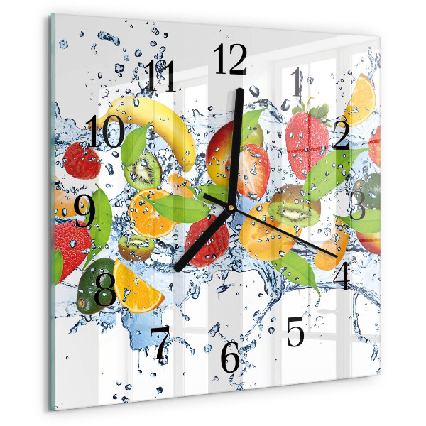 Reloj de vidrio Agua de frutas