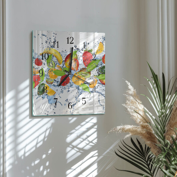Reloj de vidrio Agua de frutas