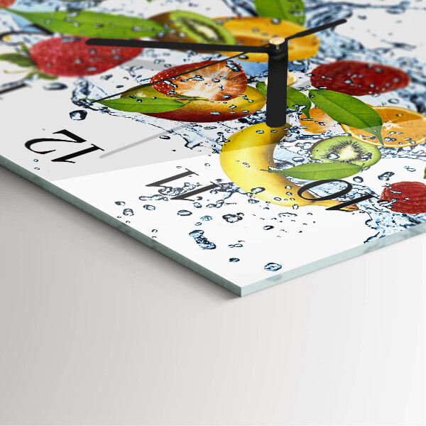 Reloj de vidrio Agua de frutas