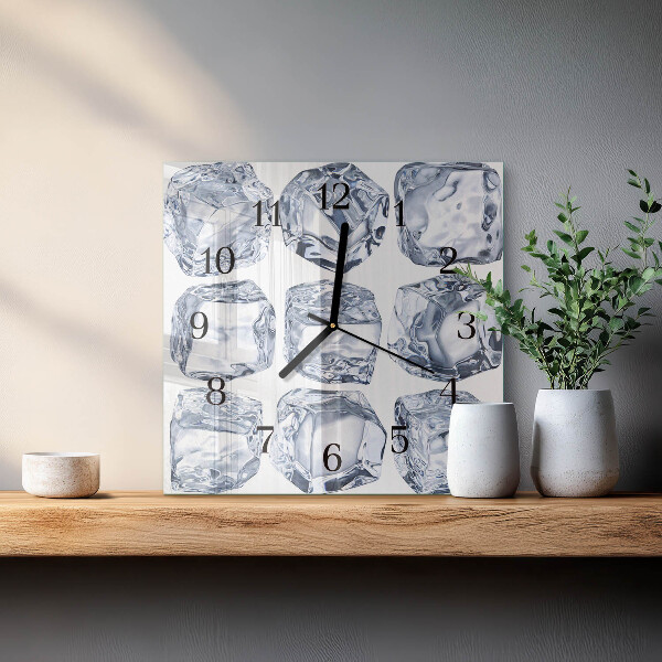 Reloj de vidrio Hielo