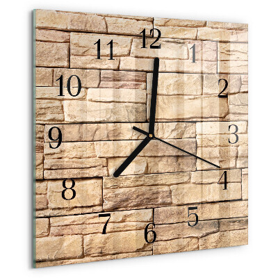 Reloj de vidrio Escoria de huella
