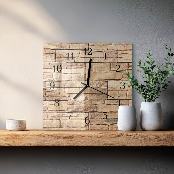 Reloj de vidrio Escoria de huella