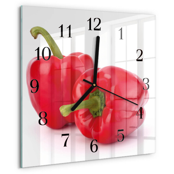 Reloj de vidrio Pimienta