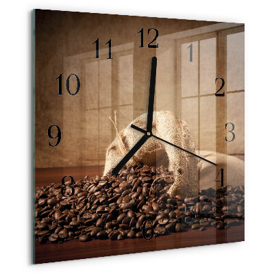 Reloj de vidrio Café