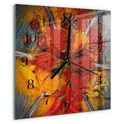 Reloj de vidrio Especias