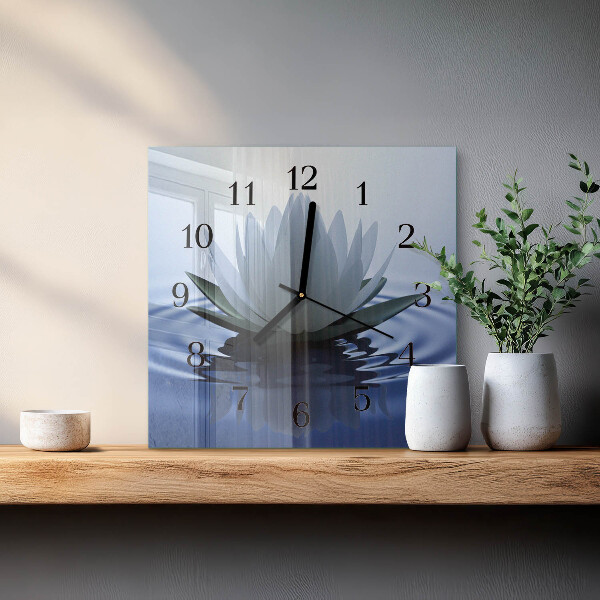Reloj de vidrio Nenúfar