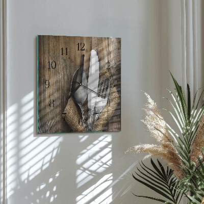 Reloj de vidrio Cuchillería