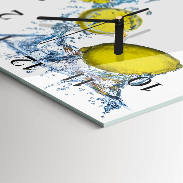 Reloj de vidrio Limones