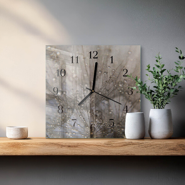 Reloj de vidrio Gotas de rocío