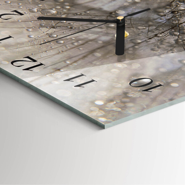 Reloj de vidrio Gotas de rocío