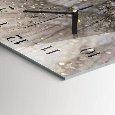 Reloj de vidrio Gotas de rocío