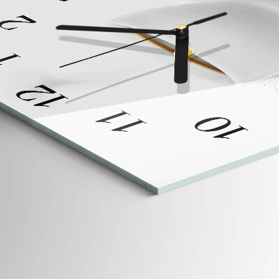 Reloj de vidrio Taza de café