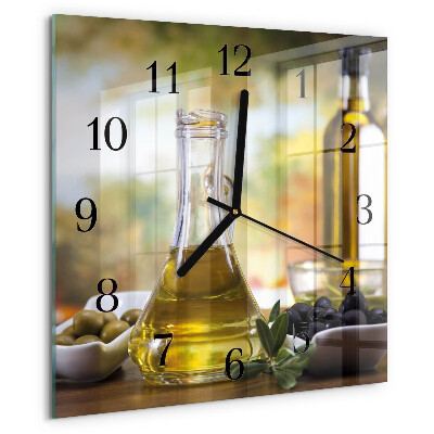 Reloj de vidrio Aceite de oliva