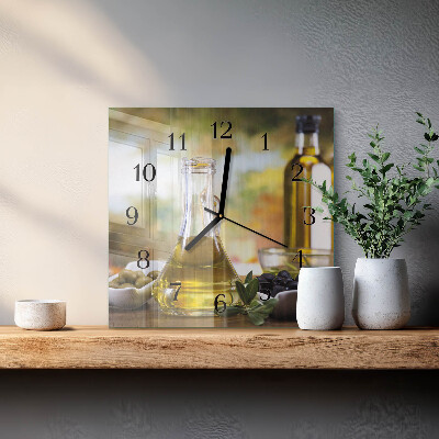 Reloj de vidrio Aceite de oliva