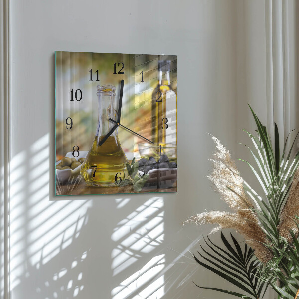 Reloj de vidrio Aceite de oliva