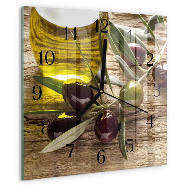 Reloj de vidrio Aceite de oliva