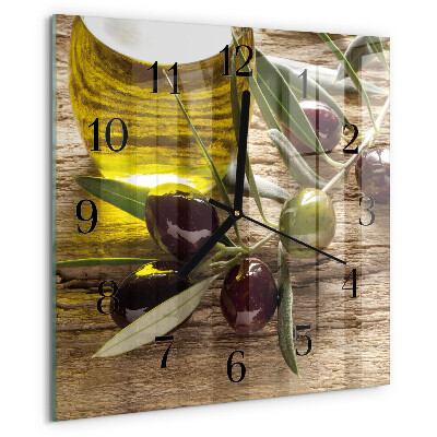 Reloj de vidrio Aceite de oliva