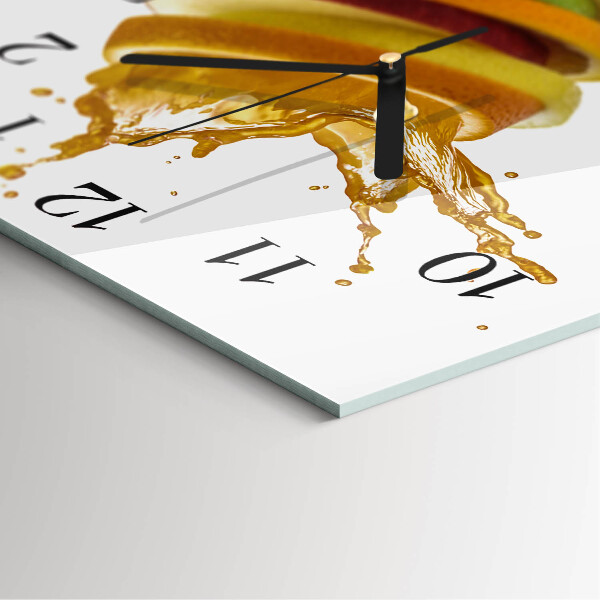Reloj de vidrio Fruta
