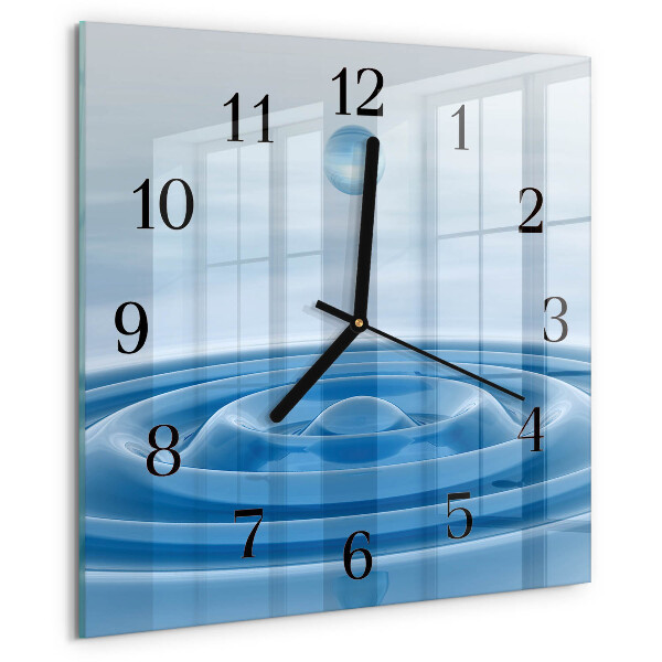 Reloj de vidrio Agua