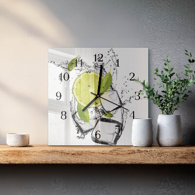 Reloj de vidrio Carbonato de calcio
