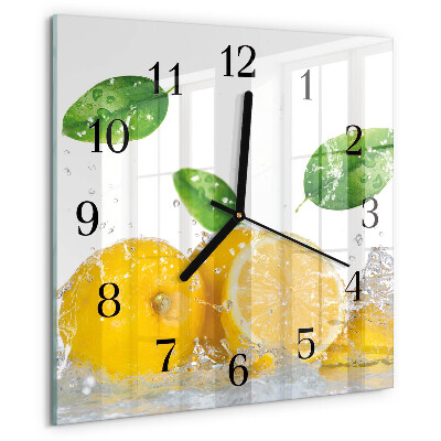 Reloj de vidrio Cítrico