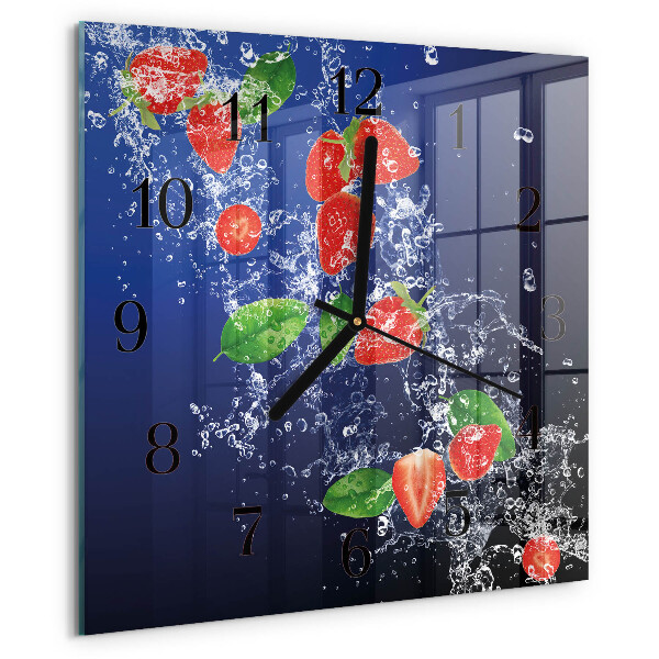 Reloj de vidrio fresas