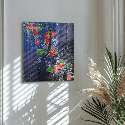 Reloj de vidrio fresas