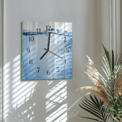 Reloj de vidrio Agua
