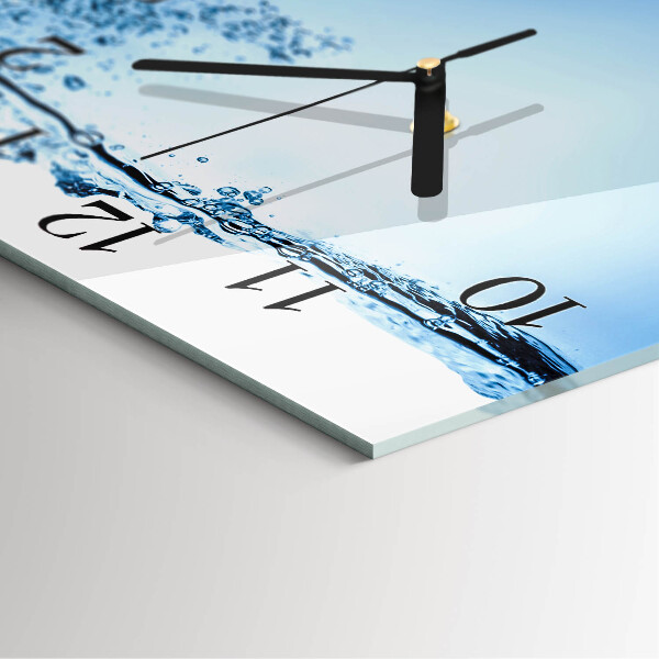 Reloj de vidrio Agua