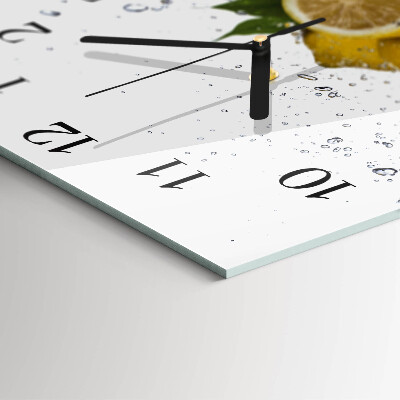 Reloj de vidrio Limones