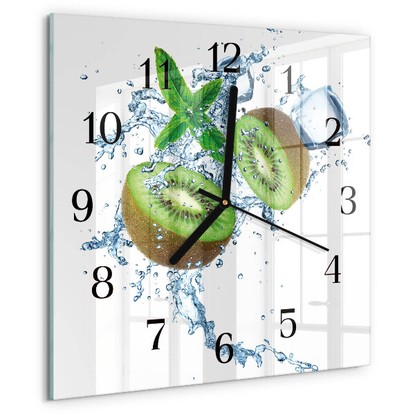 Reloj de vidrio Kiwi